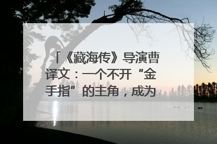 《藏海传》导演曹译文：一个不开“金手指”的主角，成为苍生守护者