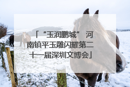 “玉润鹏城” 河南镇平玉雕闪耀第二十一届深圳文博会