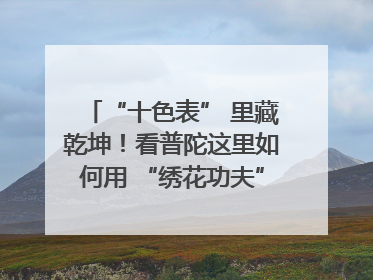 “十色表” 里藏乾坤！看普陀这里如何用 “绣花功夫” 织就社区治理