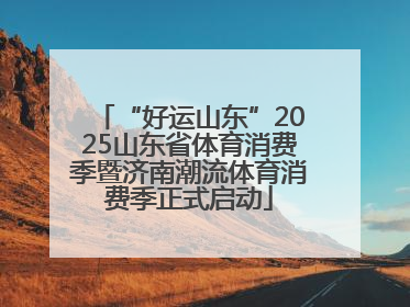 “好运山东”2025山东省体育消费季暨济南潮流体育消费季正式启动