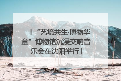 “艺境共生·博物华章”博物馆沉浸交响音乐会在沈阳举行