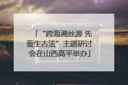“跨海溯丝源 先蚕生古泫”主题研讨会在山西高平举办