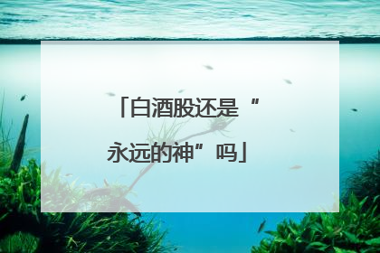 白酒股还是“永远的神”吗