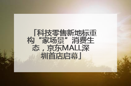 科技零售新地标重构“家场景”消费生态，京东MALL深圳首店启幕