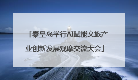 秦皇岛举行AI赋能文旅产业创新发展观摩交流大会
