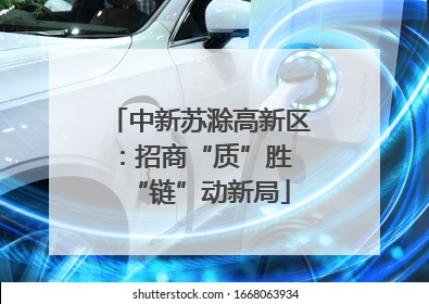 中新苏滁高新区：招商“质”胜 “链”动新局