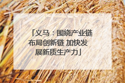 义马：围绕产业链布局创新链 加快发展新质生产力