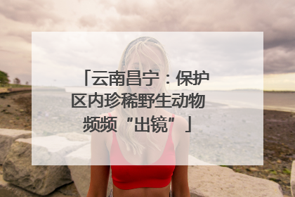 云南昌宁：保护区内珍稀野生动物频频“出镜”