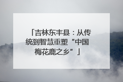 吉林东丰县：从传统到智慧重塑“中国梅花鹿之乡”