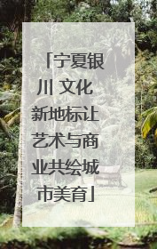 宁夏银川 文化新地标让艺术与商业共绘城市美育
