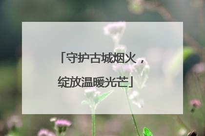 守护古城烟火，绽放温暖光芒