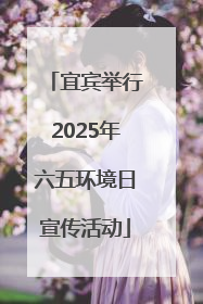 宜宾举行2025年六五环境日宣传活动