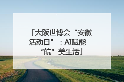 大阪世博会“安徽活动日”：AI赋能“皖”美生活