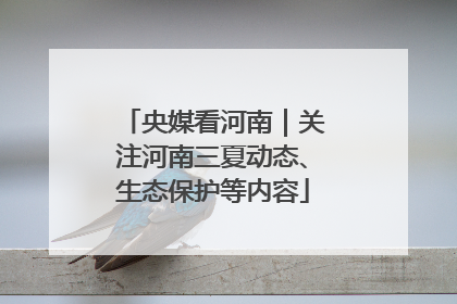 央媒看河南｜关注河南三夏动态、生态保护等内容