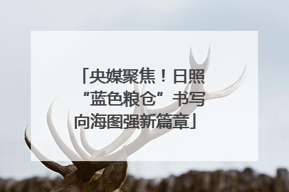 央媒聚焦！日照“蓝色粮仓”书写向海图强新篇章