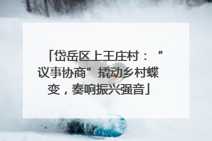 岱岳区上王庄村：“议事协商”撬动乡村蝶变，奏响振兴强音