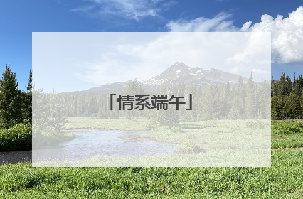 情系端午
