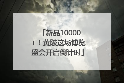 新品10000+！黄陂这场博览盛会开启倒计时