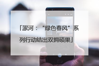 漯河：“绿色春风”系列行动结出双拥硕果
