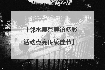 邻水县鼎屏镇多彩活动点亮传统佳节