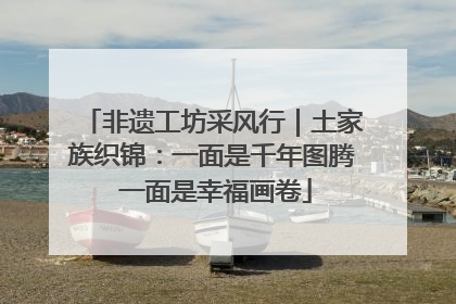 非遗工坊采风行｜土家族织锦：一面是千年图腾 一面是幸福画卷