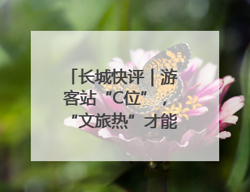 长城快评｜游客站“C位”，“文旅热”才能长热不衰