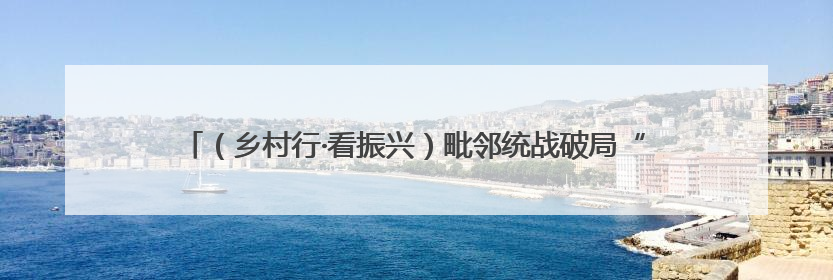 （乡村行·看振兴）毗邻统战破局“出圈” 浙沪乡村绘就共富新图景