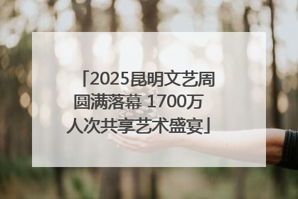 2025昆明文艺周圆满落幕 1700万人次共享艺术盛宴